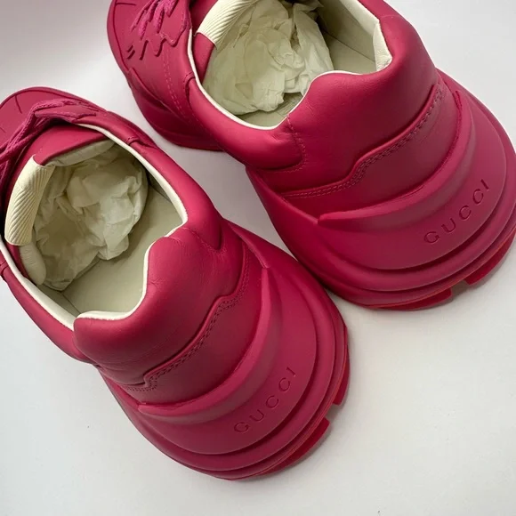 Gucci  Athletic  Men’s Sneakers Size 8.5 - Picture 4 of 10